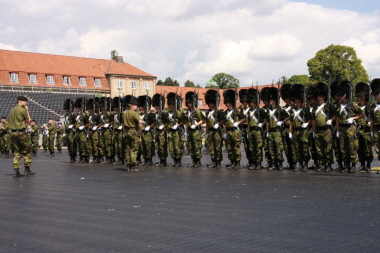 Danish Tattoo auf EXPO-roll mit Militärparade