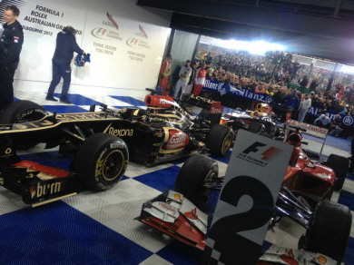 Rip-TEC in Melbourne bei F1 Formel 1 Weltcup